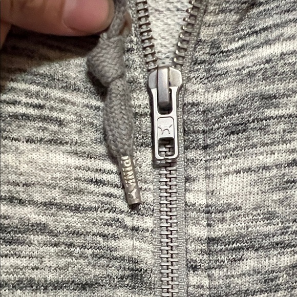 PINK vs Gray Hoodie with Burgundy Bling - Picture 3 of 9